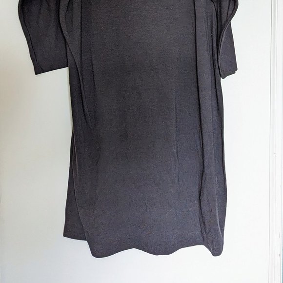 Old Navy | V-Neck Midi Black Dolman Sleeve Dress, size VL - Picture 2 of 5